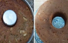 Bolo com Casca de Maçã na Massa – Como Fazer Bolo Integral de Maçã