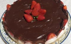 Torta de Morangos e Chocolate – Receita Sobremesa com Morangos Fácil