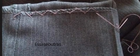 Como Fazer Barra de Calça À Mão – Costurar Barra e Arrematar
