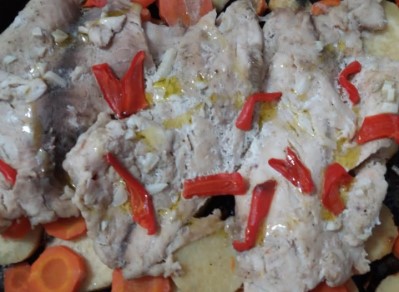 Filé de Tilápia Assada no Forno com Legumes – Como Fazer