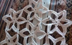 Caminho de mesa de Crochê com Estrelas Unidas – Como Fazer PAP