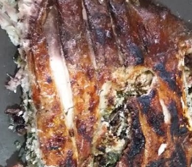 Tilápia Assada e Recheada sem Espinhos – Receita de Peixe Assado