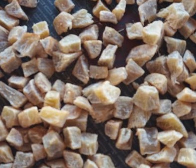 Gengibre Açucarado em Cubos Como Fazer Bala de Gengibre Cristalizado