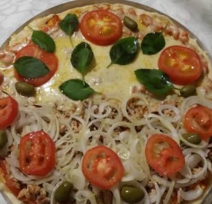Massa para Pizza Grande Como Fazer, Ingredientes da Massa, Cobertura