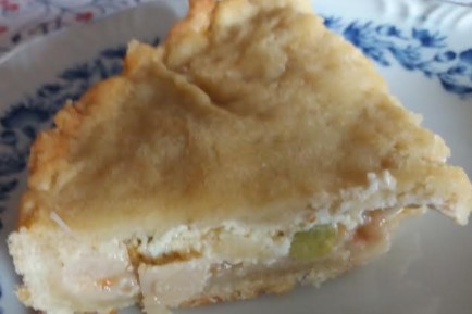 Massa de Torta Salgada Rápida de Fazer com Recheio de Palmito