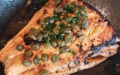Filé de Salmão com Molho de Alcaparras – Como Fazer Receita Fácil