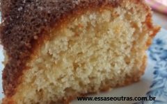 Bolo Simples Fácil de Fazer – Receita de Bolo Rápido Batido à Mão