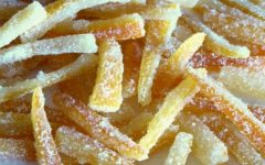 Cascas de Frutas Cristalizadas Cascas laranja limão Açúcaradas Receita