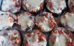 Rodelas de Berinjela Recheada – Como Fazer Pizza de Berinjela Fatiada Assada