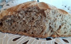 Pão Integral de Massa Madre – Pão Semi-Integral de Fermentação Lenta