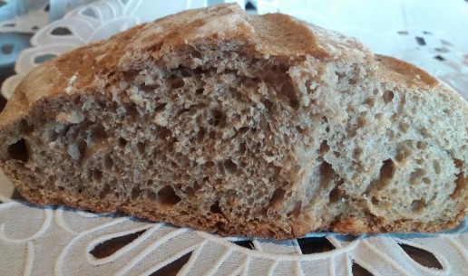 Pão Integral de Massa Madre – Pão Semi-Integral de Fermentação Lenta