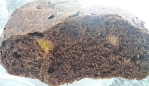 Pão de Chocolate com Frutas Vermelhas Secas e Levain – Receita
