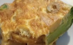 Omelete de Brócolis, Batatas e Requeijão Como Fazer Tortilla de Batatas