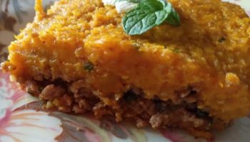 Kibe de Abóbora Cambotiã com Recheio de Carne Moída – Como Fazer