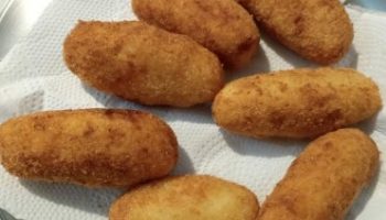 Bolinho de Bacalhau com Massa de Batata – Como Fazer, Receita Fácil