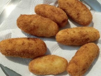 Bolinho de Bacalhau com Massa de Batata – Como Fazer, Receita Fácil