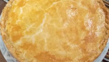 Empadão de Palmito com Massa de Banha e Manteiga – Receita Simples