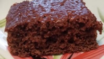 Bolo de Chocolate Light – Bolo Sem Gordura para Dieta Hipogordurosa