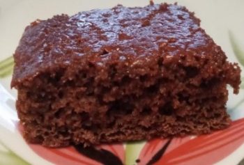 Bolo de Chocolate Light – Bolo Sem Gordura para Dieta Hipogordurosa
