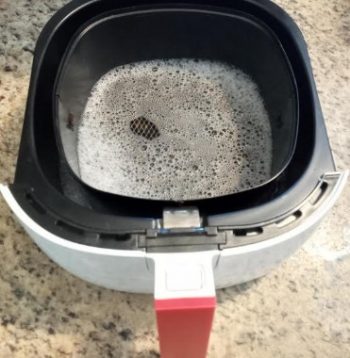 Como Lavar Cesta e Grelha da Airfrayer Engordurada Sem Riscar e Fácil