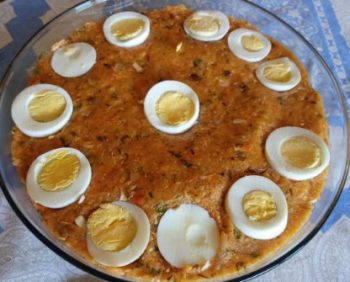 Cuscuz Salgado com Peixe, Palmito e Vegetais – Receita Saudável