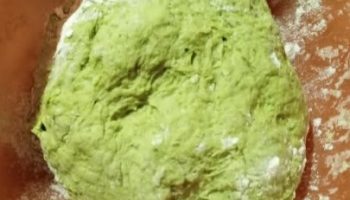 Pão Verde de Ora pro nobis com Folhas Frescas e Fermentação Lenta