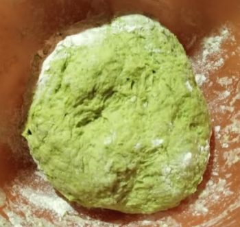 Pão Verde de Ora pro nobis com Folhas Frescas e Fermentação Lenta