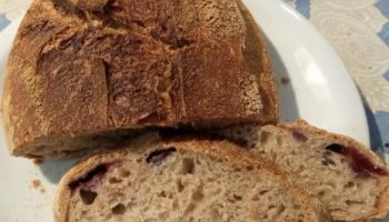 Pão Semi-integral com Azeitonas – Massa de Fermentação Natural