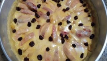 Torta de Maçã com Creme de Gemas – Receita da Massa e Recheio