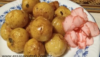 Batata Bolinha Assada Na Airfrayer – Petisco de Batata Crocante
