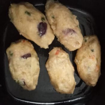 Bolinho de bacalhau na Airfrayer Croquete de Bacalhau Fritadeira Sem Óleo