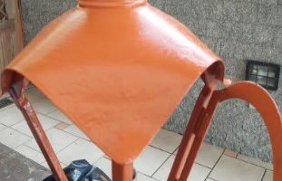Como Pintar Poste de Jardim Enferrujado Dicas de Conservação de Metal