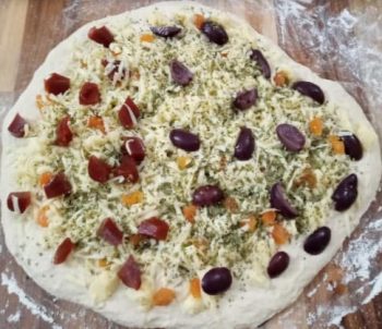 Pão Caseiro com Recheio Doce e Salgado – Massa de Levain Ingredientes
