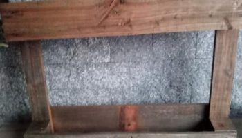 Pintura em Pallet – Suporte para Flores de Pallet Decorado
