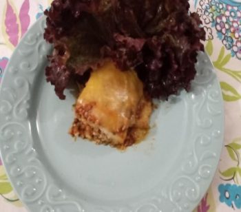 Berinjela com Batata e Molho de Carne – Receita com Berinjelas Grelhada