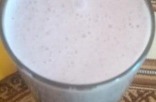 Suco de Inhame com Mirtilo e Iogurte de Kefir – Inhame cru faz Mal?