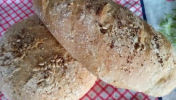 Pão com Semente de Girassol na Massa e Fermentação Lenta – Receita
