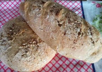 Pão com Semente de Girassol na Massa e Fermentação Lenta – Receita