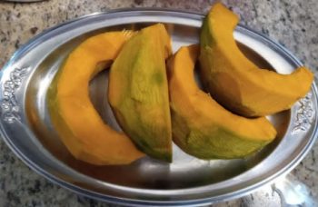 Descascar Abóbora Fácil e Rápido – Amolecer a Casca Abóbora Cambotiã