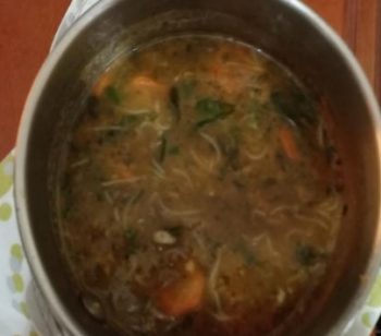 Sopa de Lentilha com Legumes e Carne Moída – Receita Fácil