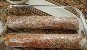 Doce de Cenoura e Nozes Cezerye Sobremesa de Cenoura com Biscoito