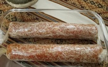 Doce de Cenoura e Nozes Cezerye Sobremesa de Cenoura com Biscoito