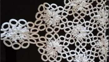 Crochê com Fio de Seda – Ponto para Colcha e Caminho de Mesa Como Unir