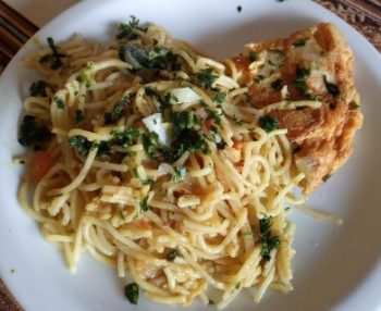 Macarrão com Geleia de Pé de Galinha Receita Macarrão com Colágeno