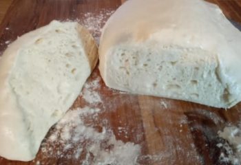 Pastel de Forno com Massa de Levain Recheado com Carne Moída