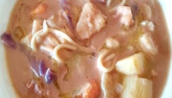 Sopa de Feijão com Carne Seca, Repolho e Legumes Receita Fácil Dicas