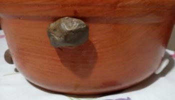 Vaso Decorado com Pedras Como Decorar Vaso de Barro Impermeabilizar