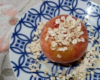 Maçã Quente com Mel e Aveia – Como Fazer Sobremesa Rápida de Maçã