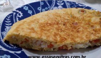 Torta de Frigideira com Palmito – Receita Rápida e Nutritiva