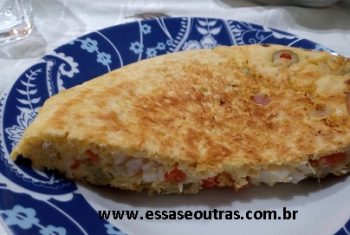Torta de Frigideira com Palmito – Receita Rápida e Nutritiva